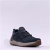 Rieker Men Felix Elasticated Laced Shoe - Navy Leather